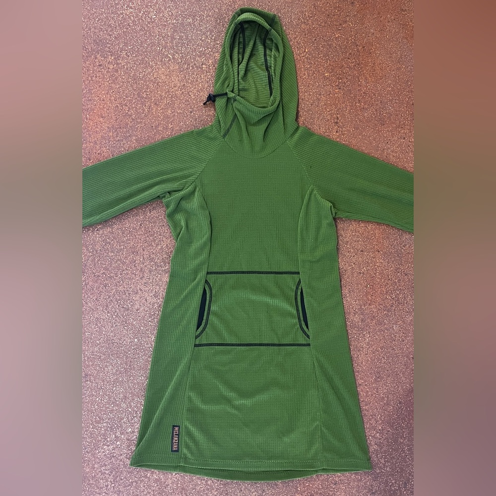 NEW Melanzana Micro Grid Dress V2 - Women’s Medium, Terrapin